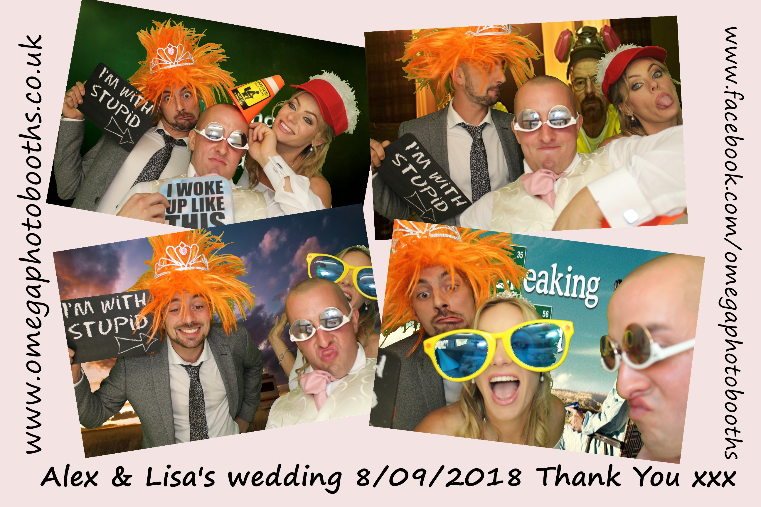 Alex & Lisa's Wedding | View more photos from the event at gallery.omegaphotobooths.co.uk/u/Omega-Photobooths/Alex-Lisas-Wedding